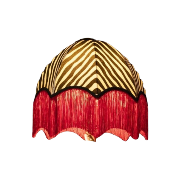 The Red Zebra Lampshade