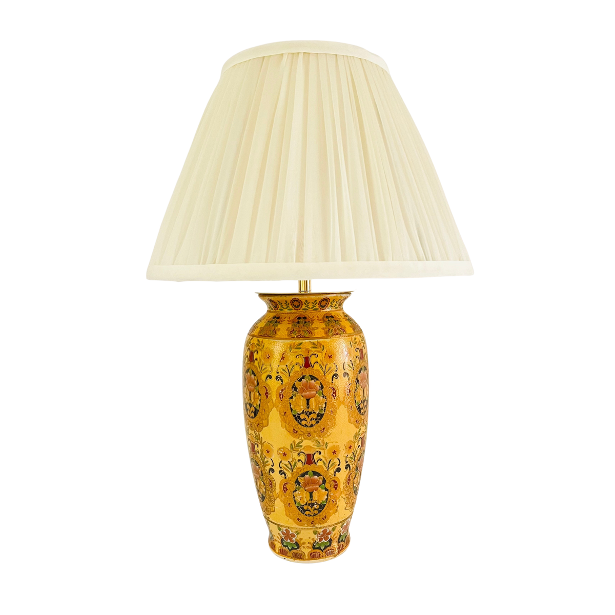 Antique Golden Tulip Lamp #2