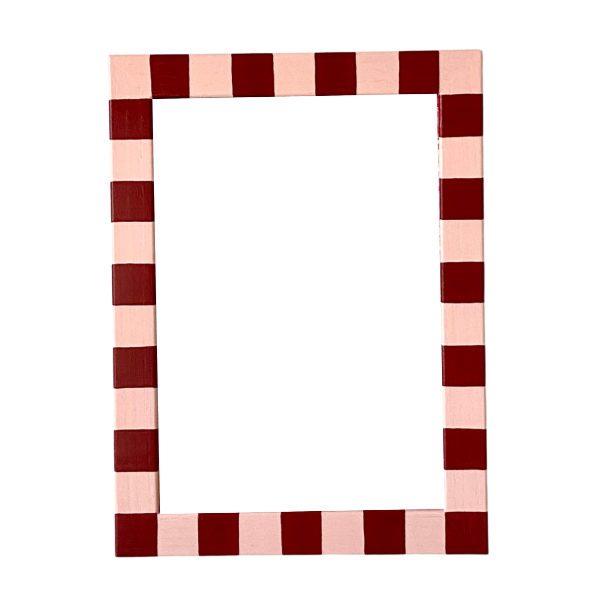 Picture Frame, Brick Rose Skinny Stripes