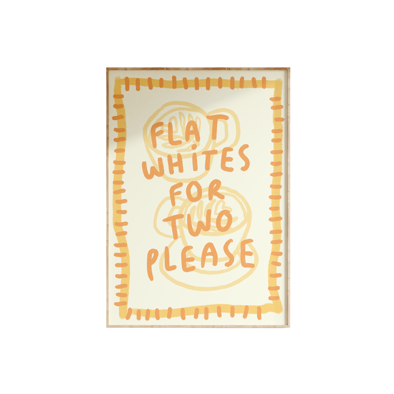 Flat Whites For Two Print