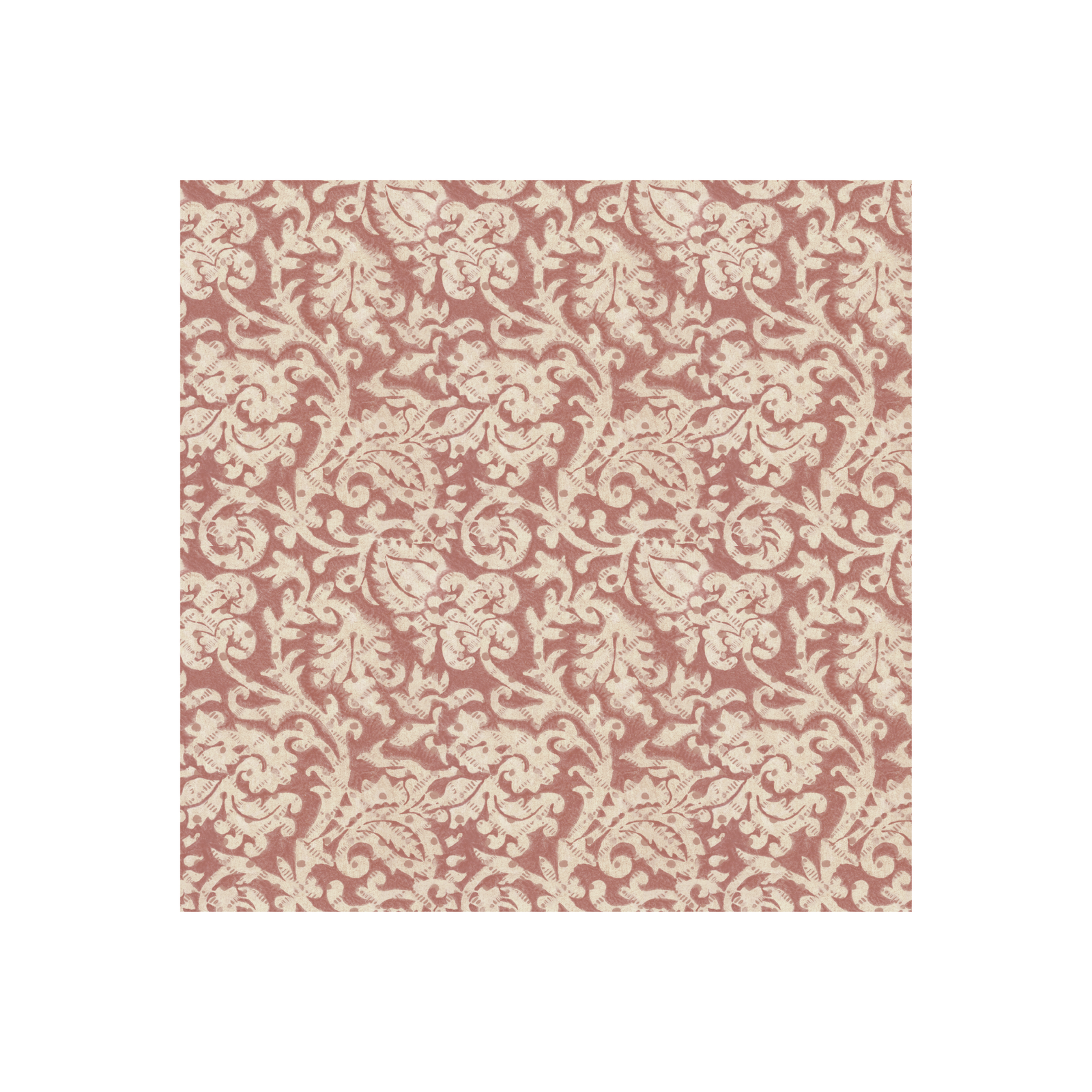 Huxley  Linen Fabric - Russet