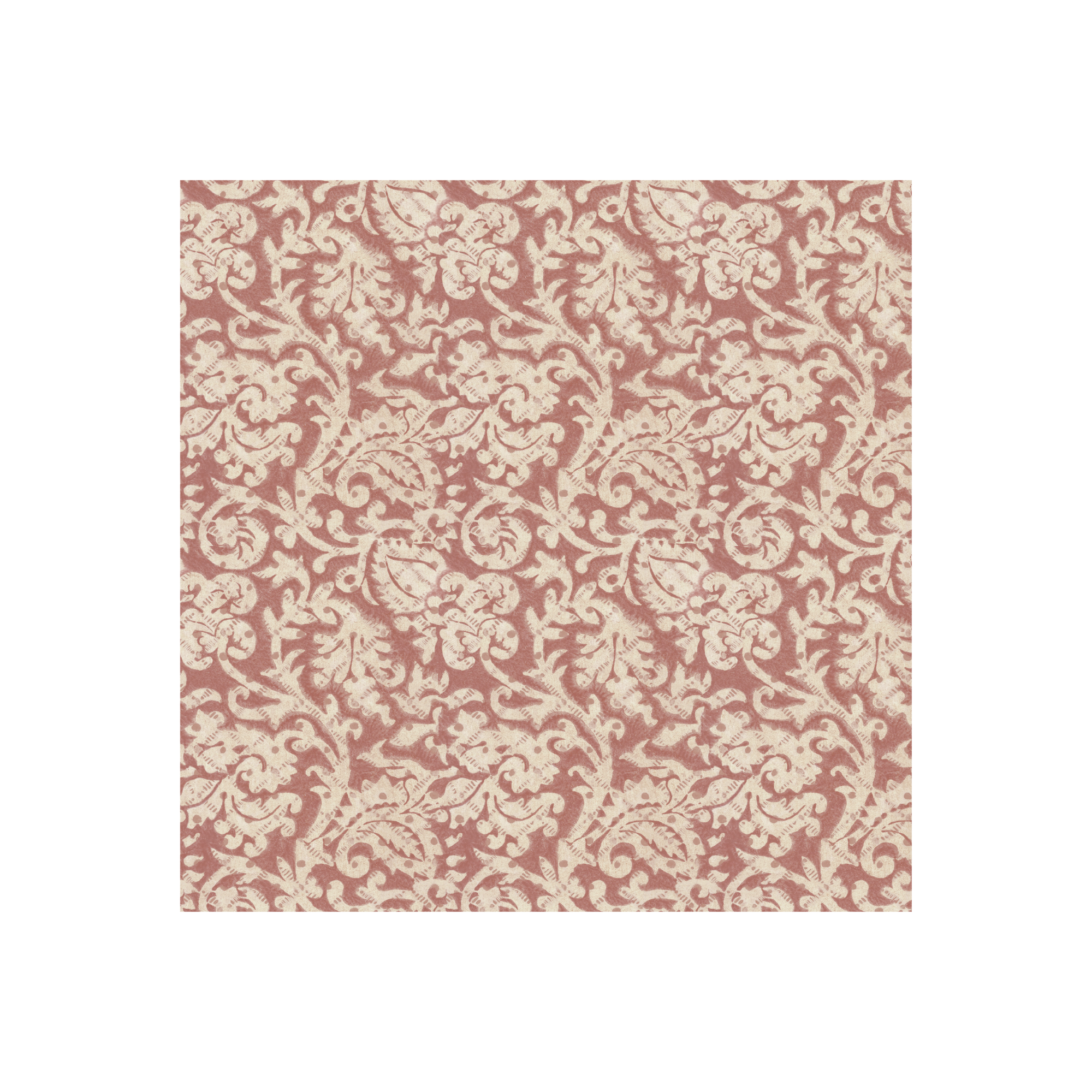 Huxley  Linen Fabric - Russet