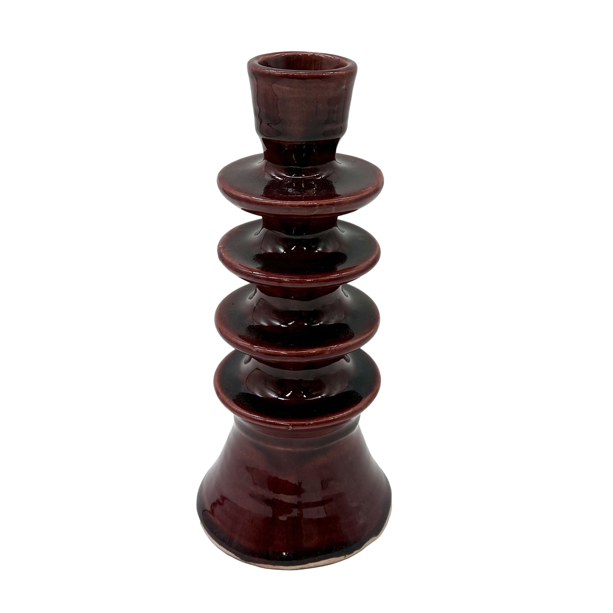 Large Ceramic Candlestick