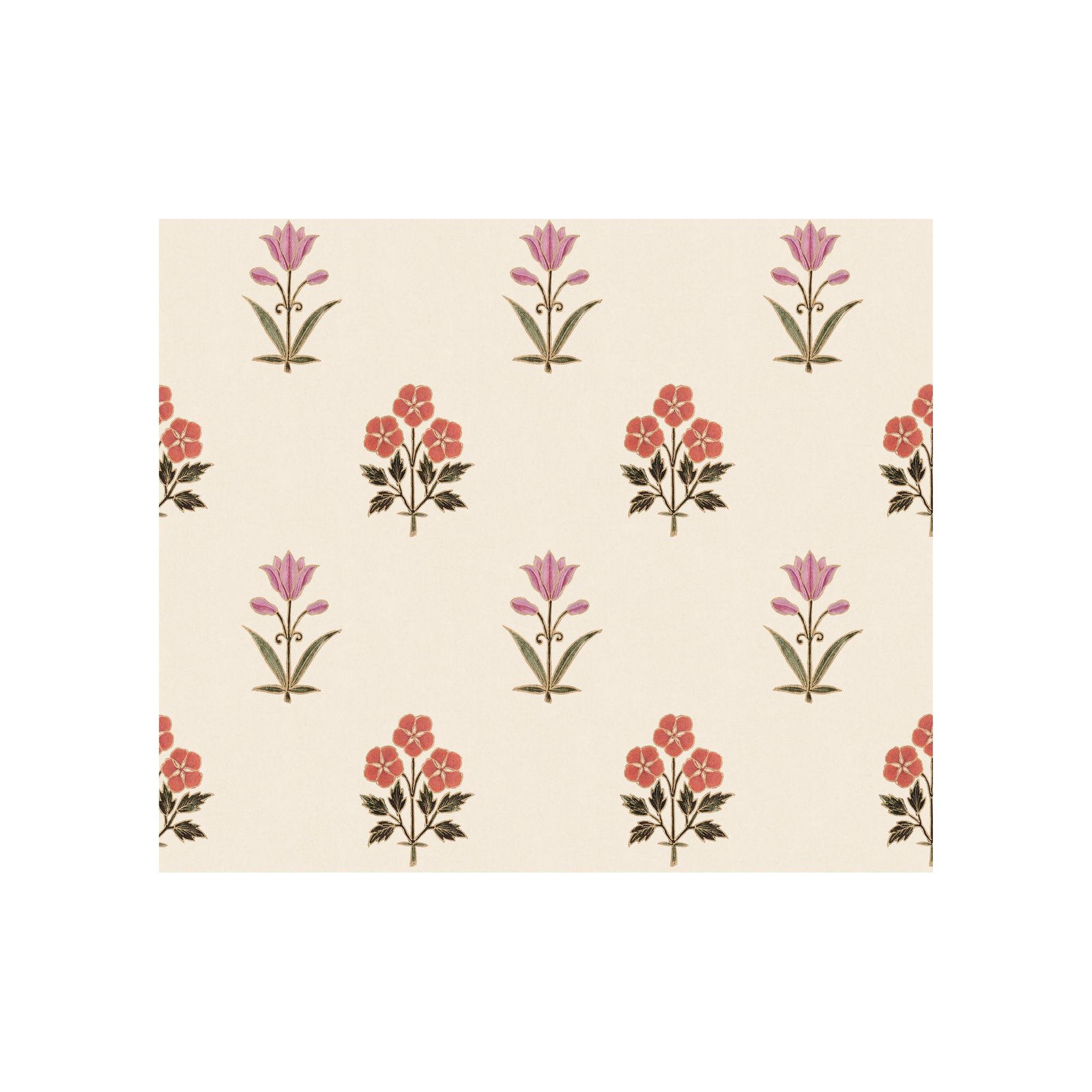 Sultana Wallpaper - Rose