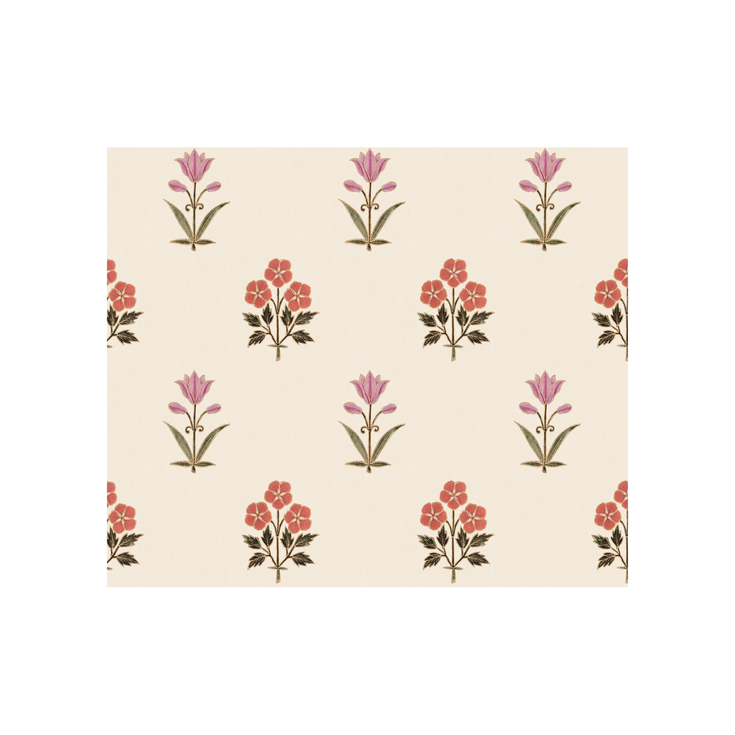 Sultana Wallpaper - Rose