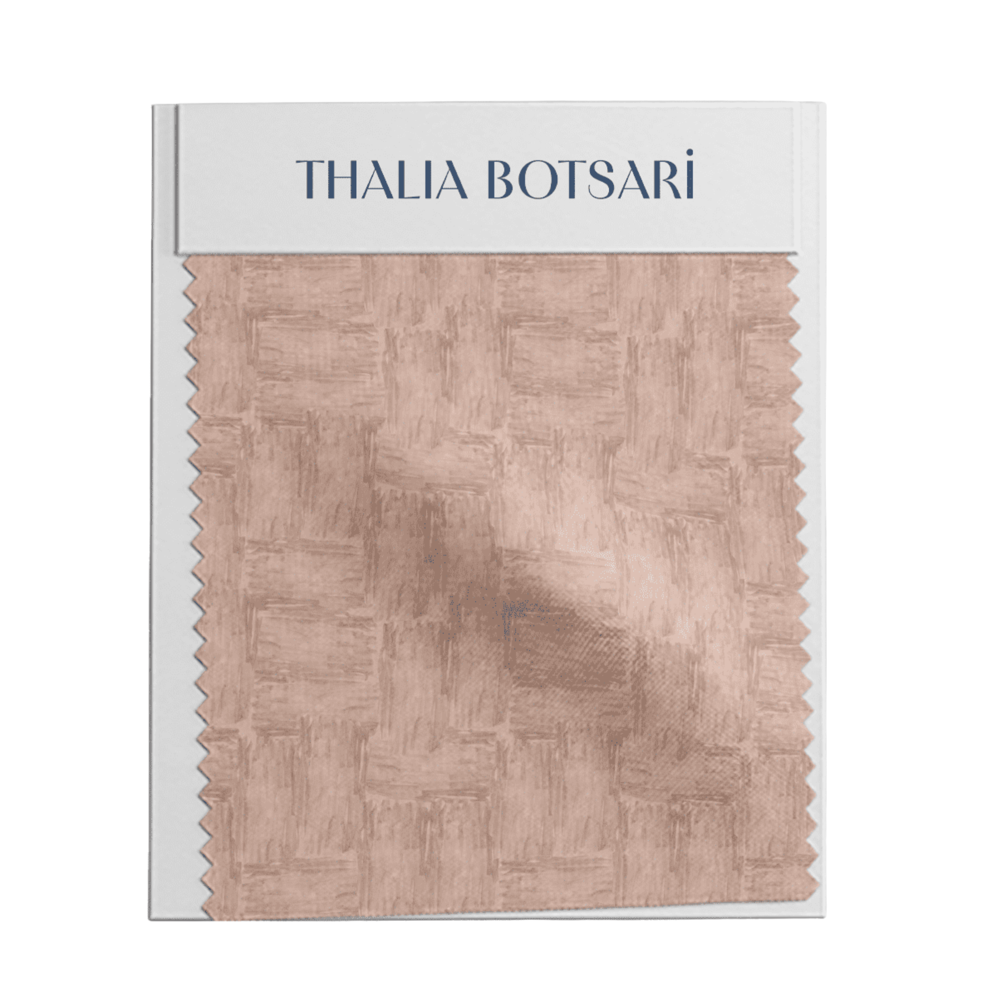 Weave Designer Linen Fabric - Powder