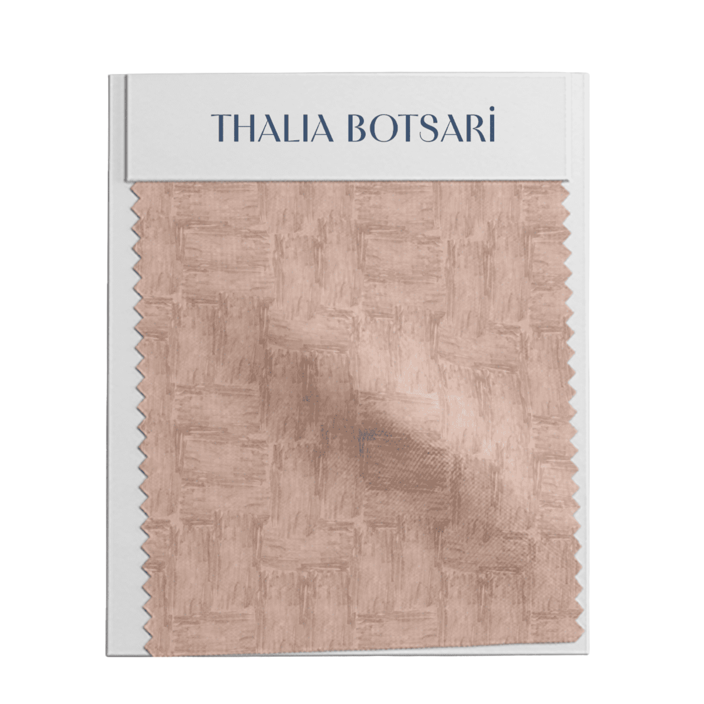 Weave Designer Linen Fabric - Powder