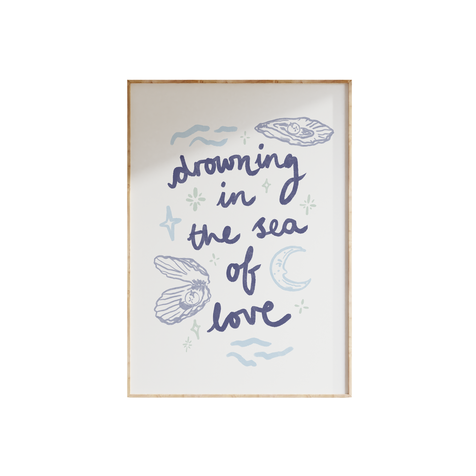 Drowning In The Sea Of Love Print