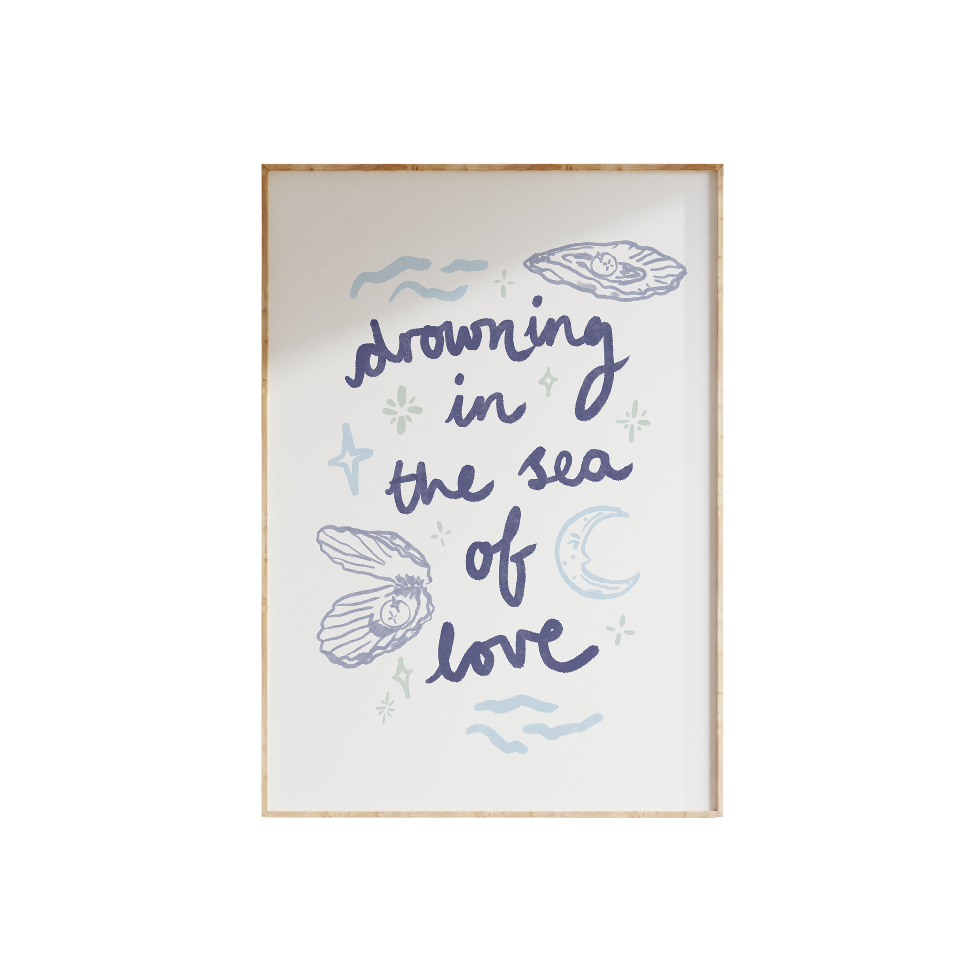 Drowning In The Sea Of Love Print