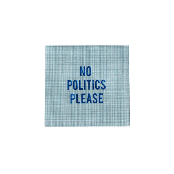 "No Politics Please" Disposable Napkin Set (Set of 20)