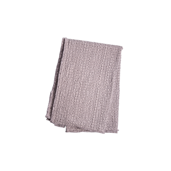 Morno Throw Blanket in Ash Violet
