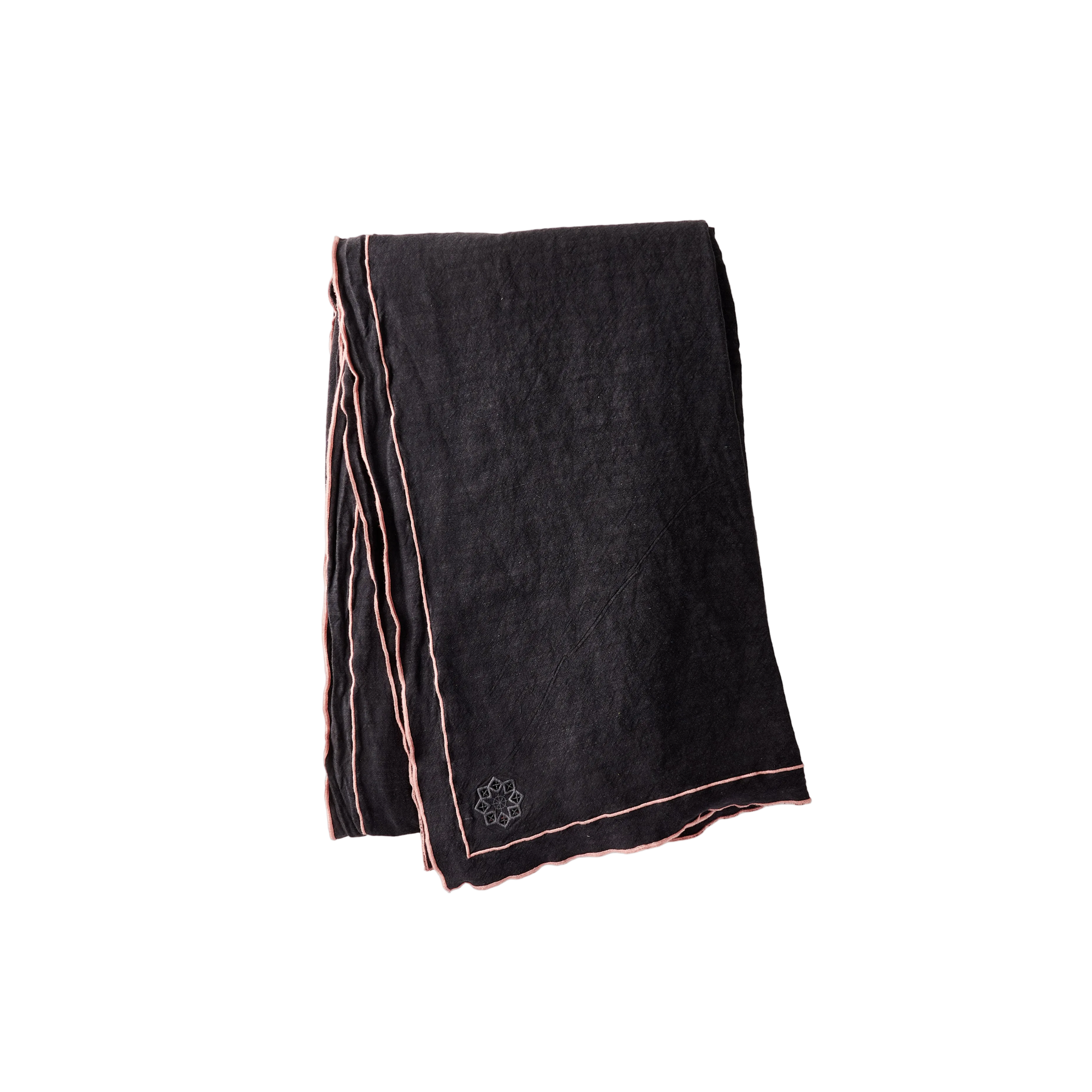 Day for Night Tablecloth Slate/Peony