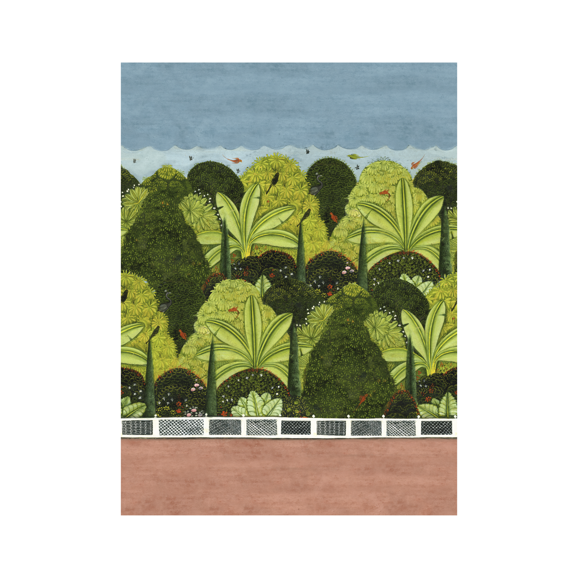 Gardenia Wallpaper Mural