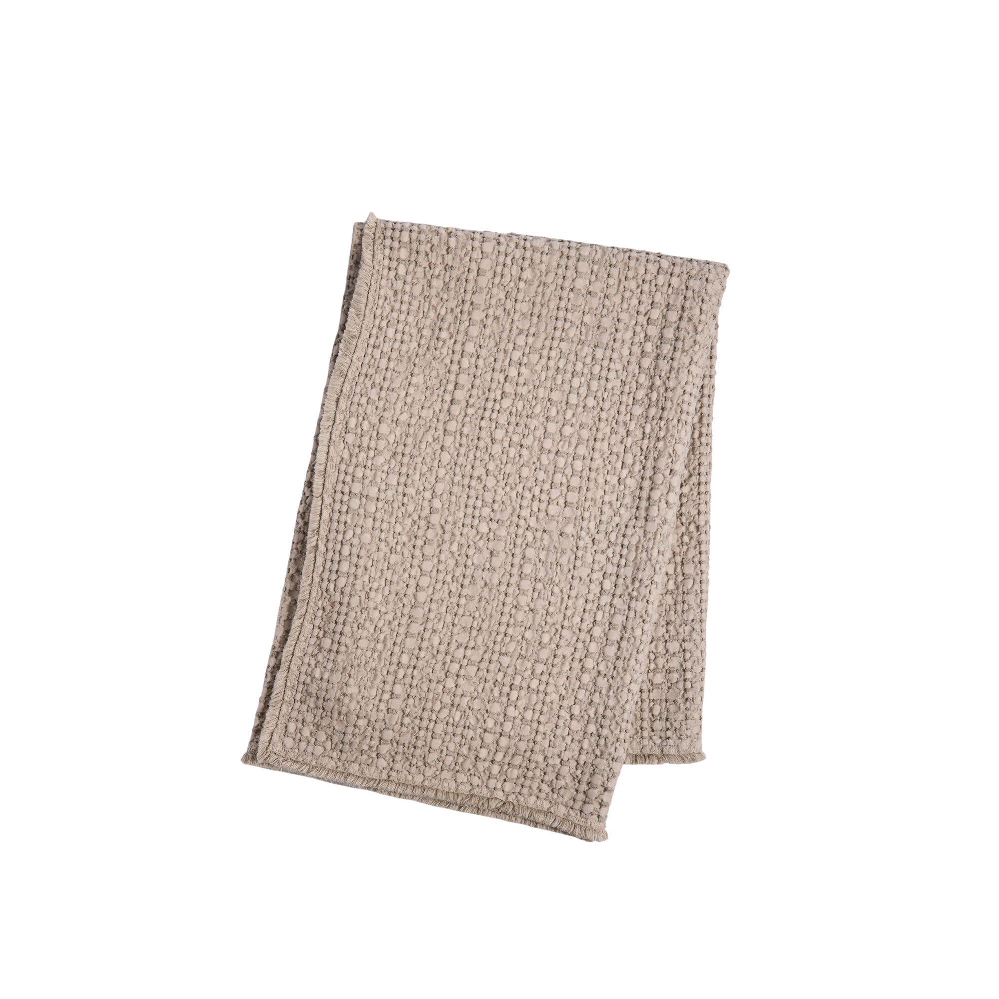 Morno Throw Blanket in Stone