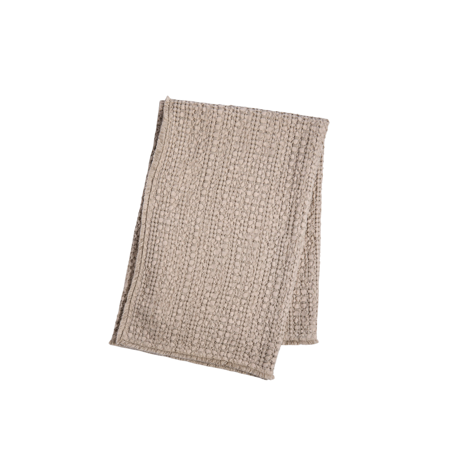 Morno Throw Blanket in Stone