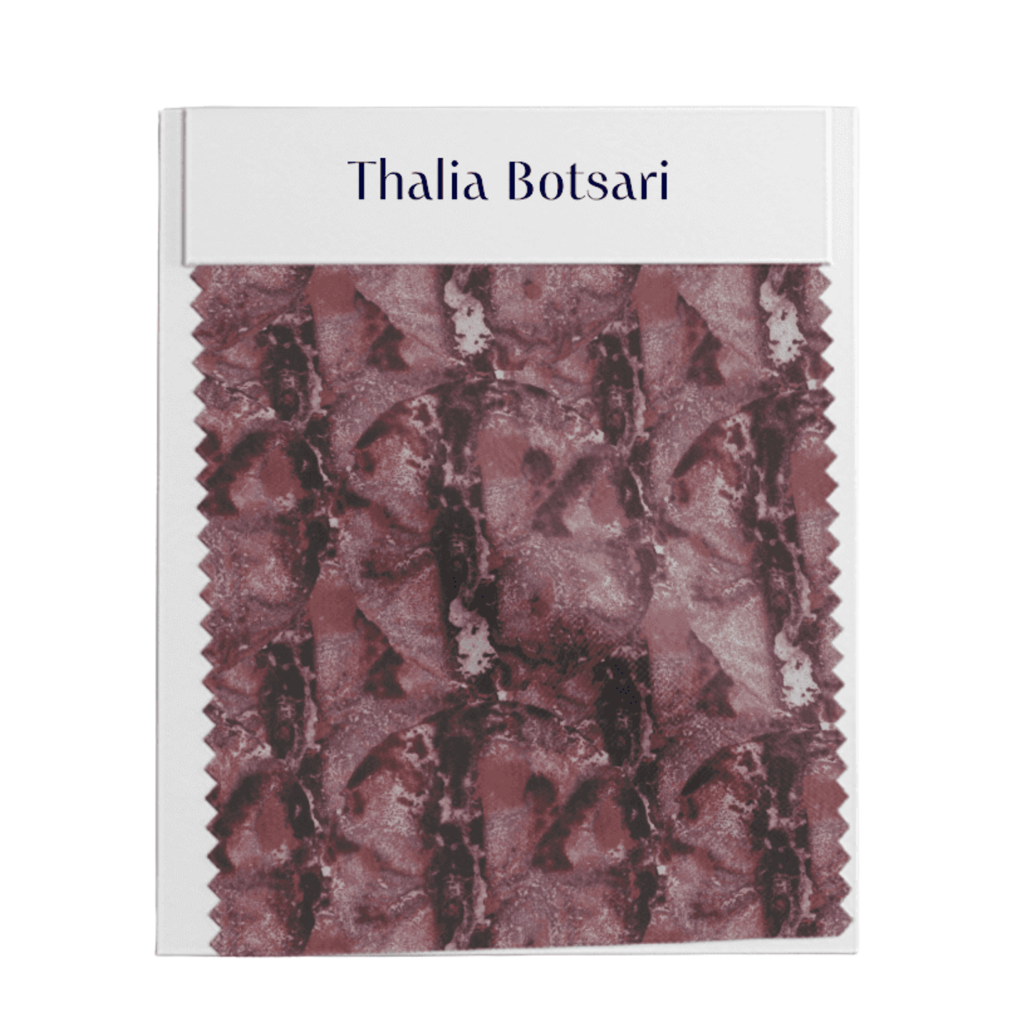 Irida Designer Linen Fabric - Wine