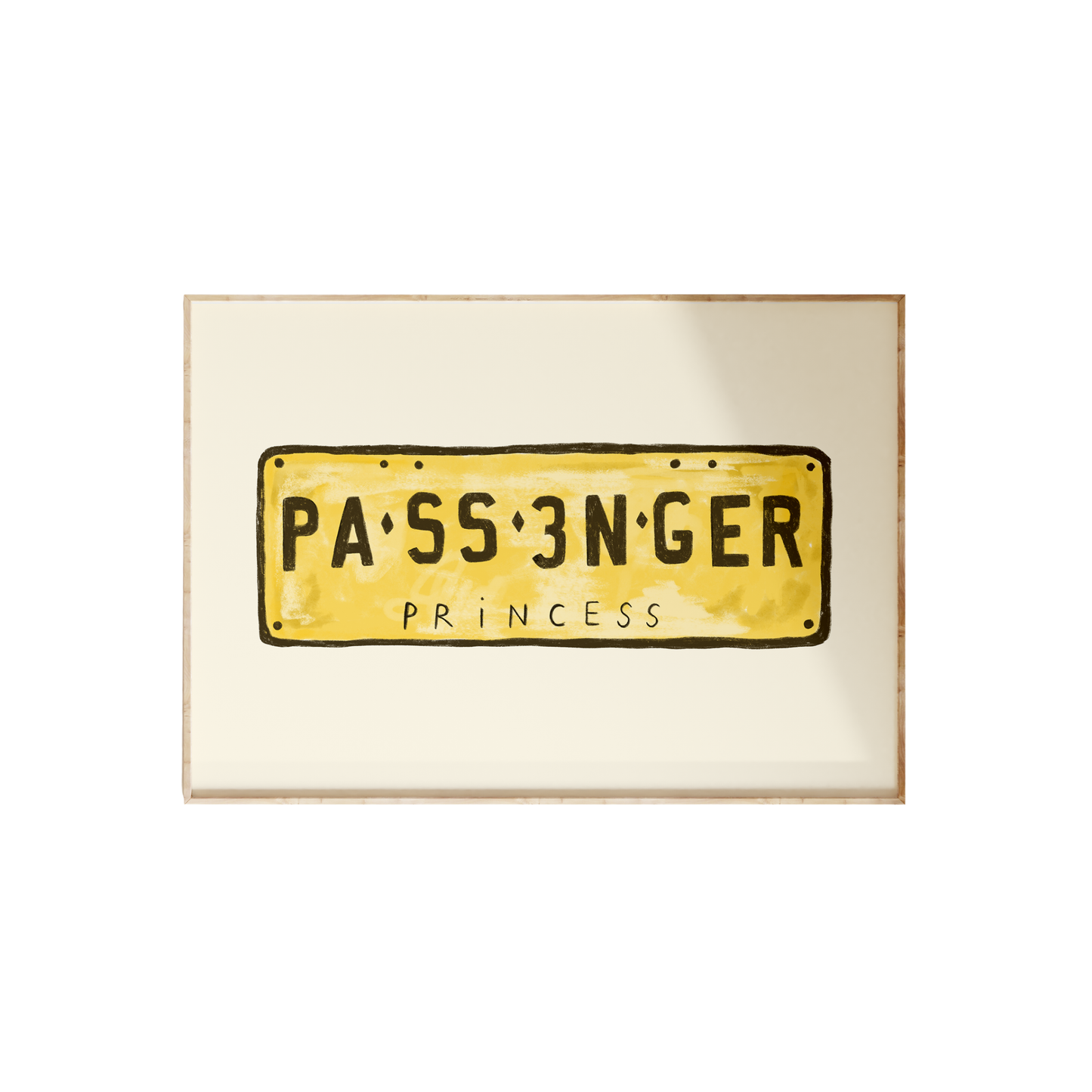Passenger Princess Print