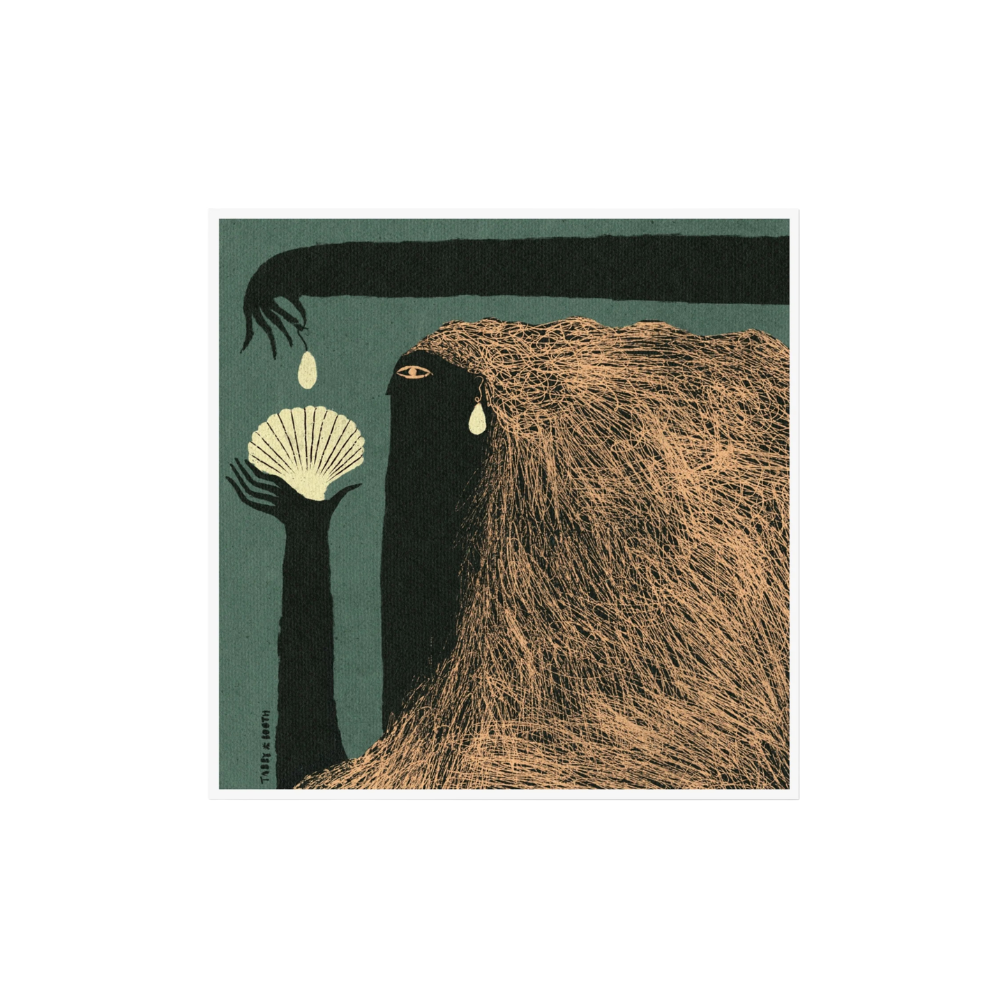 Tabby Booth Pearl Fine Art Print