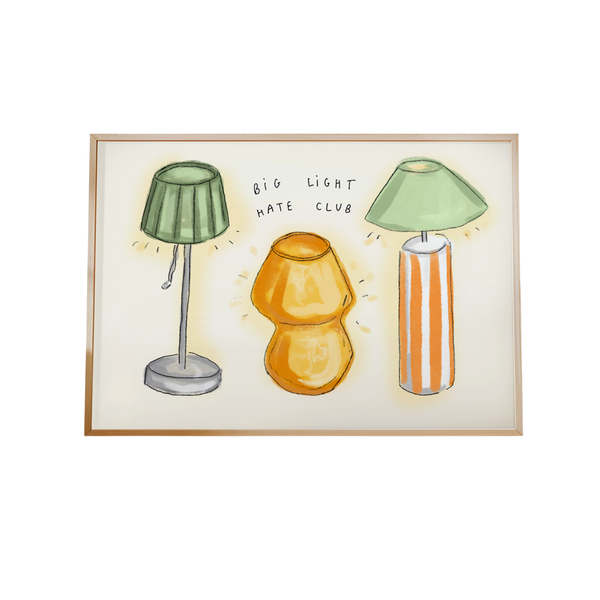 Big Light Hate Club Print