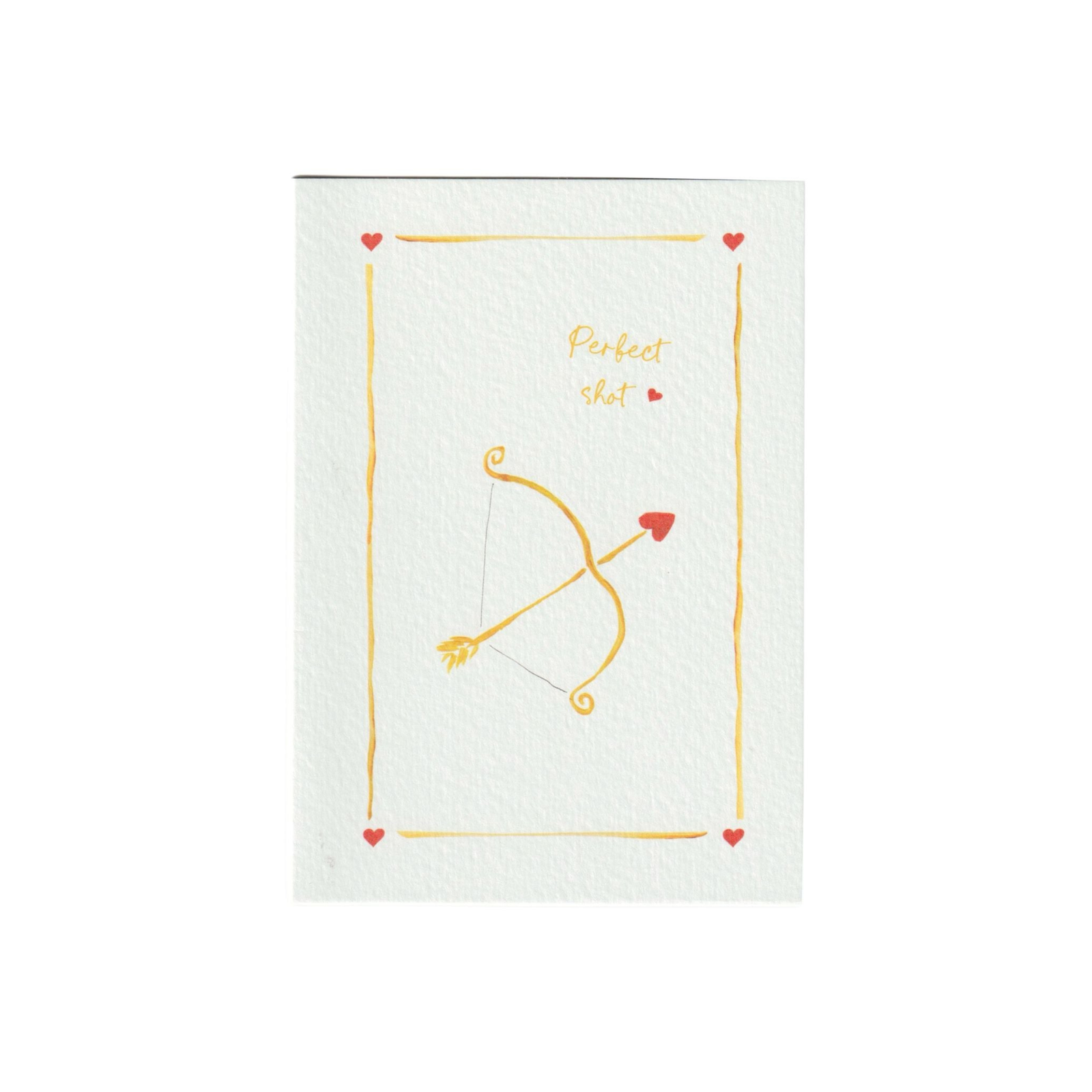 Perfect Shot Greetings Card