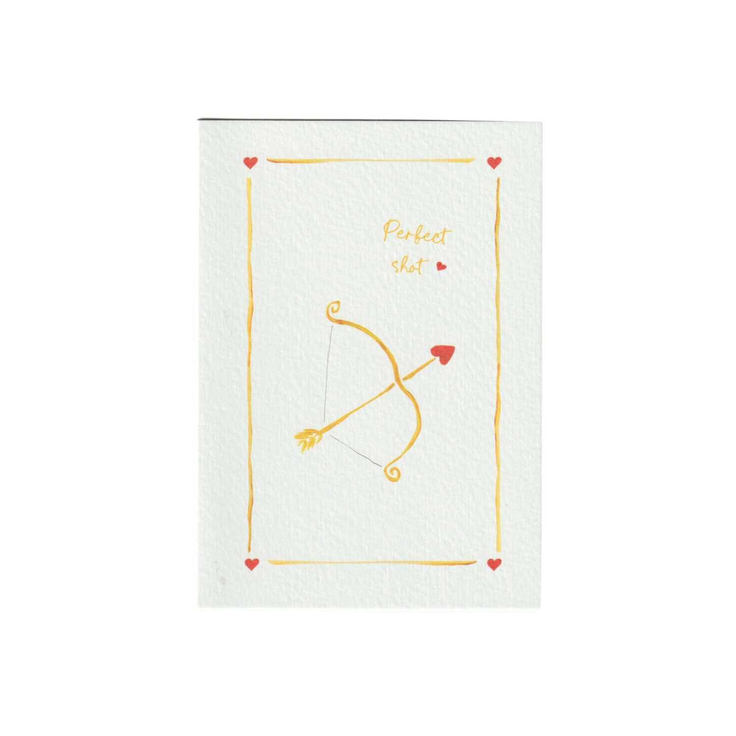 Perfect Shot Greetings Card