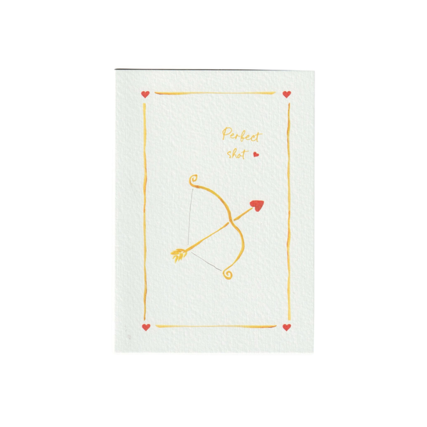 Perfect Shot Greetings Card