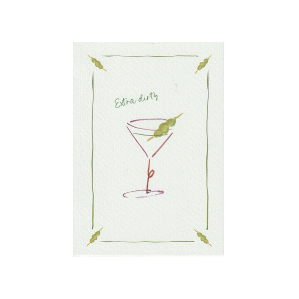 Extra Dirty Greetings Card