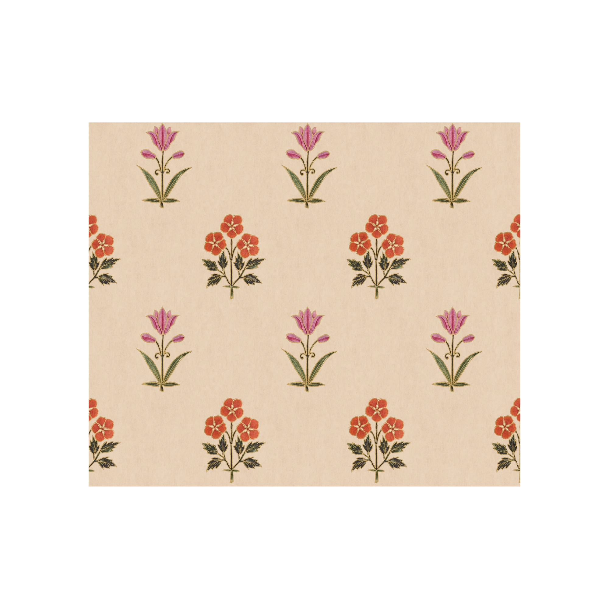 Sultana Linen Fabric - Gold