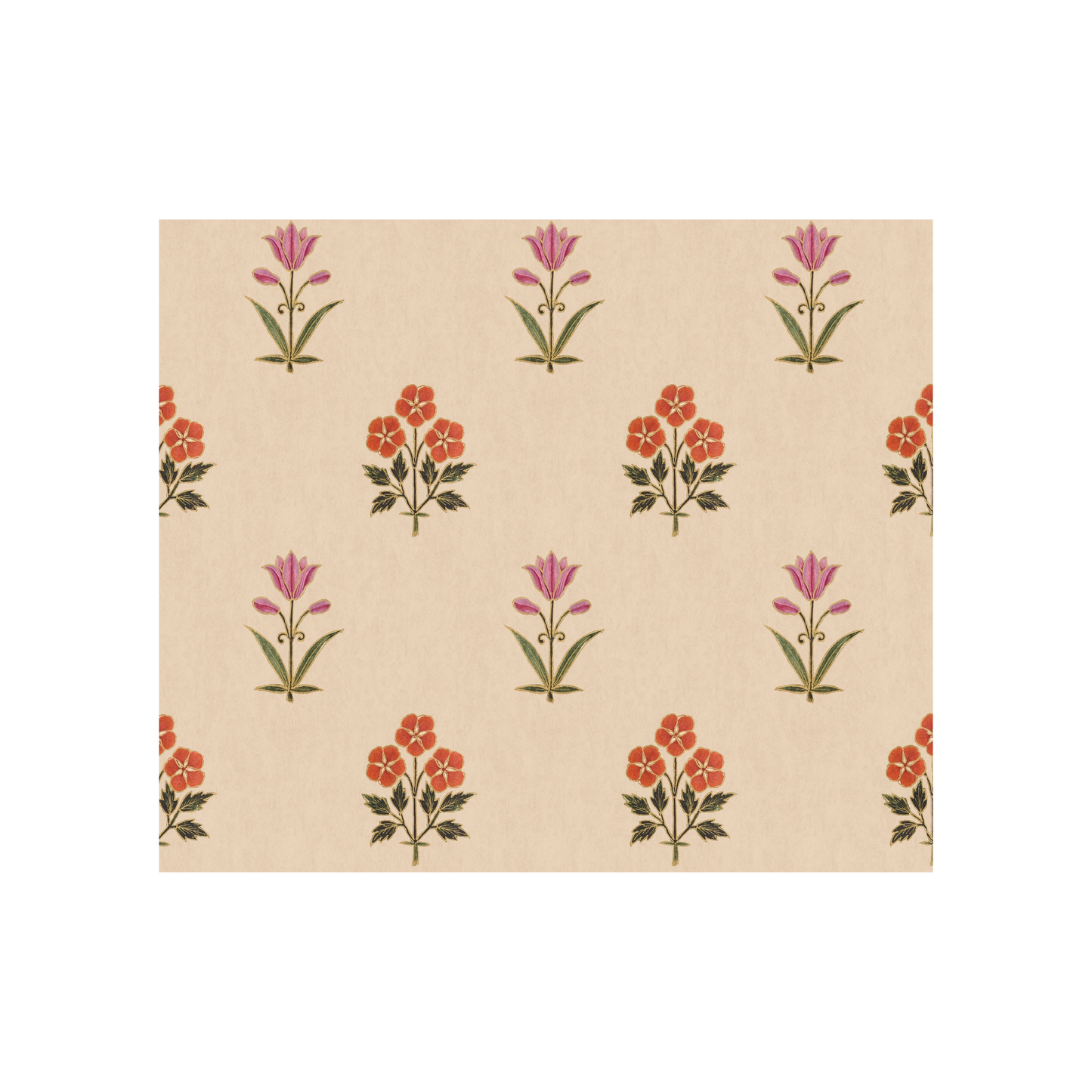 Sultana Linen Fabric - Gold