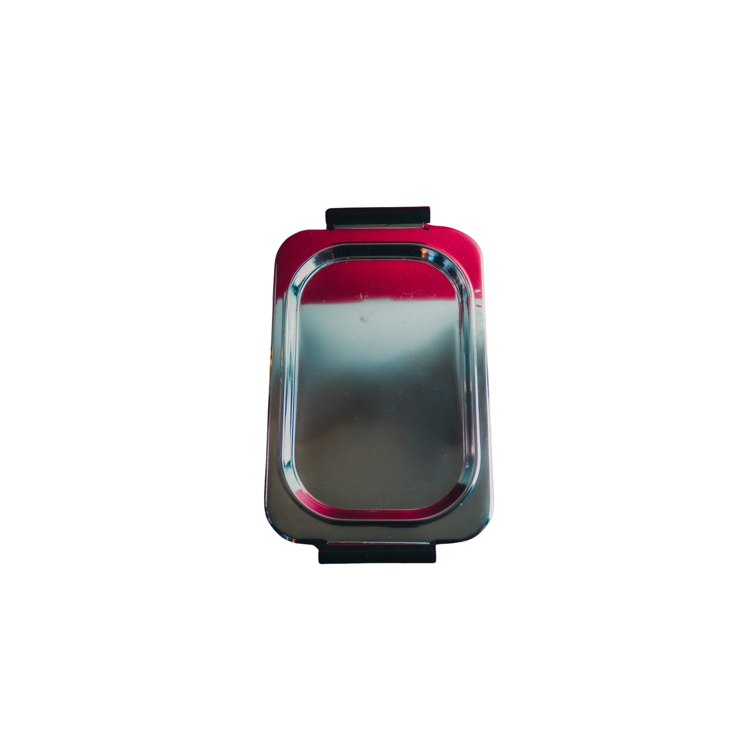 Serving Tray With Black Handles