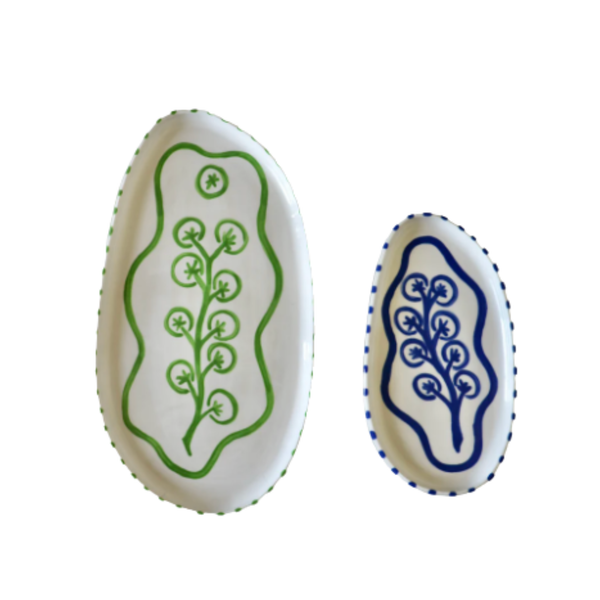 Cherry Tomato Platters (Set of 2)
