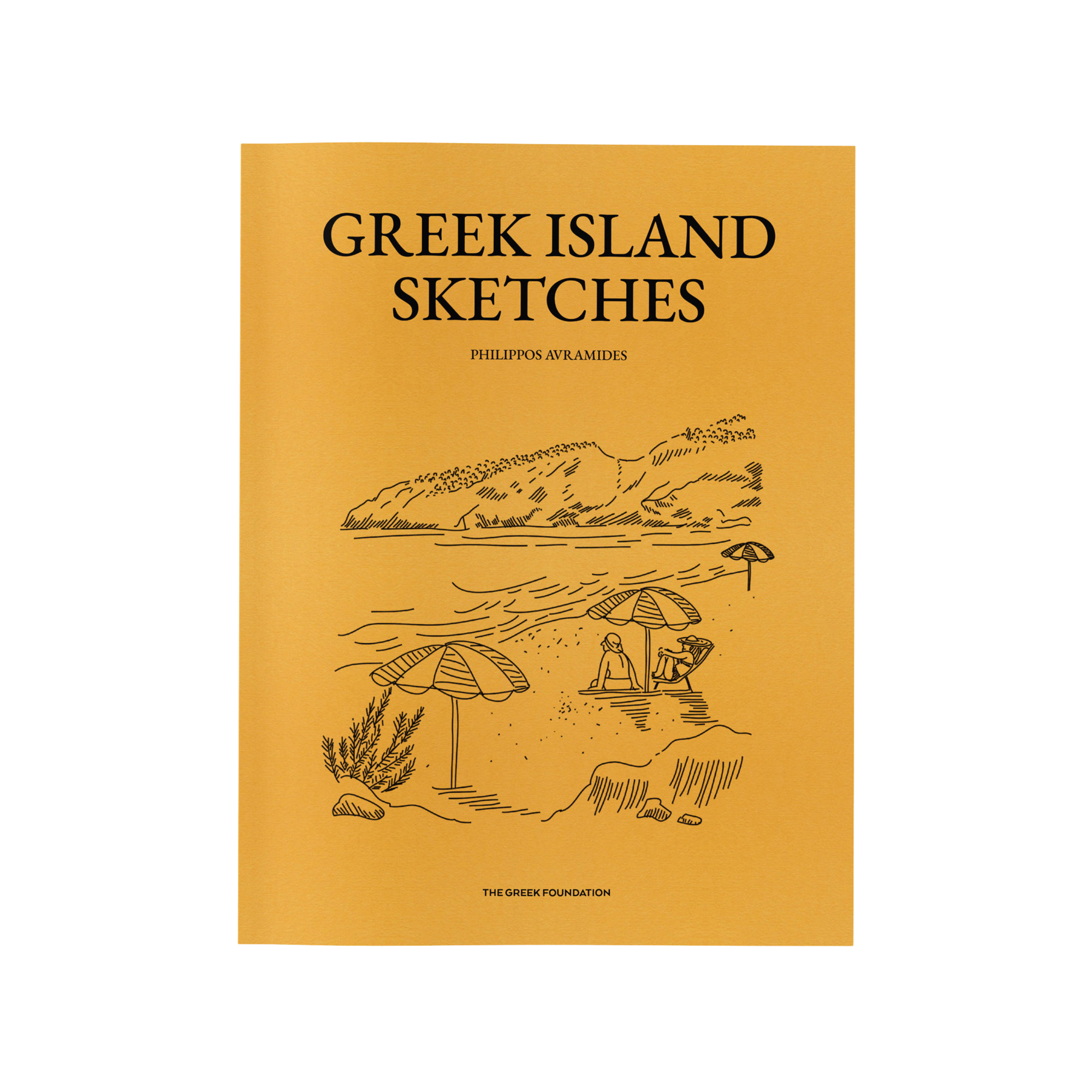 Greek Island Sketches Book