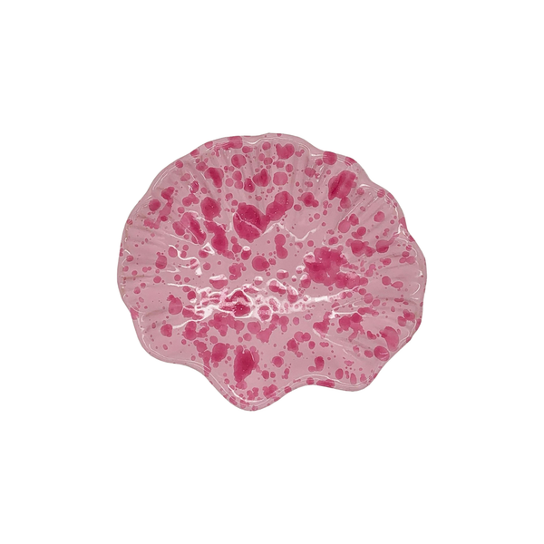 Splatterware Shell Dish
