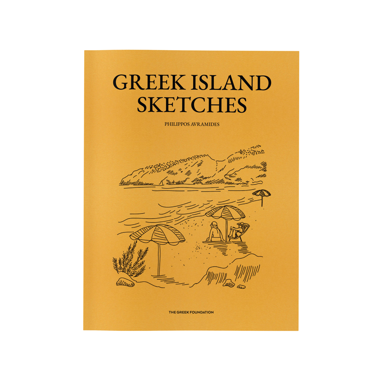 Greek Island Sketches Book