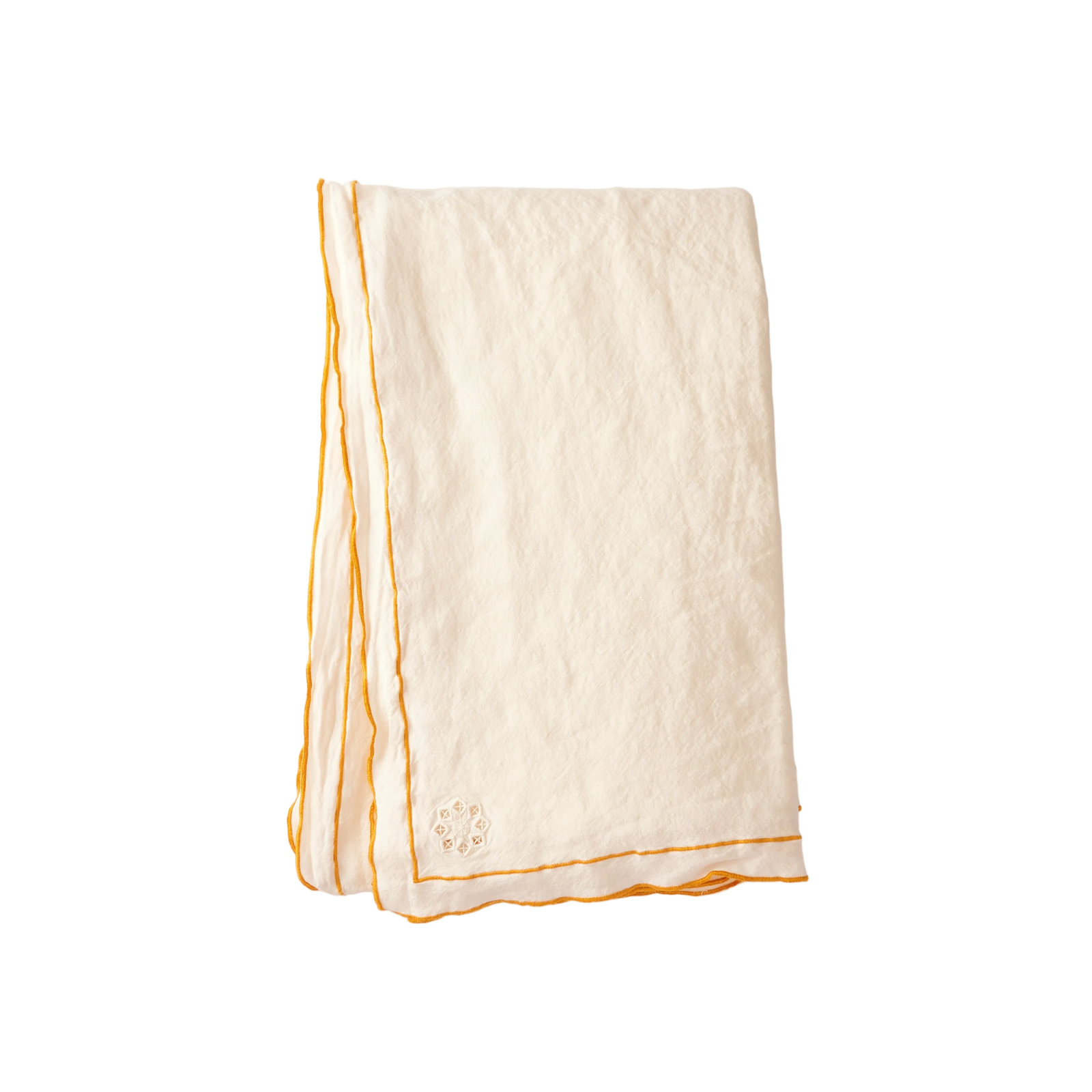 Day for Night Tablecloth Cream/Marigold