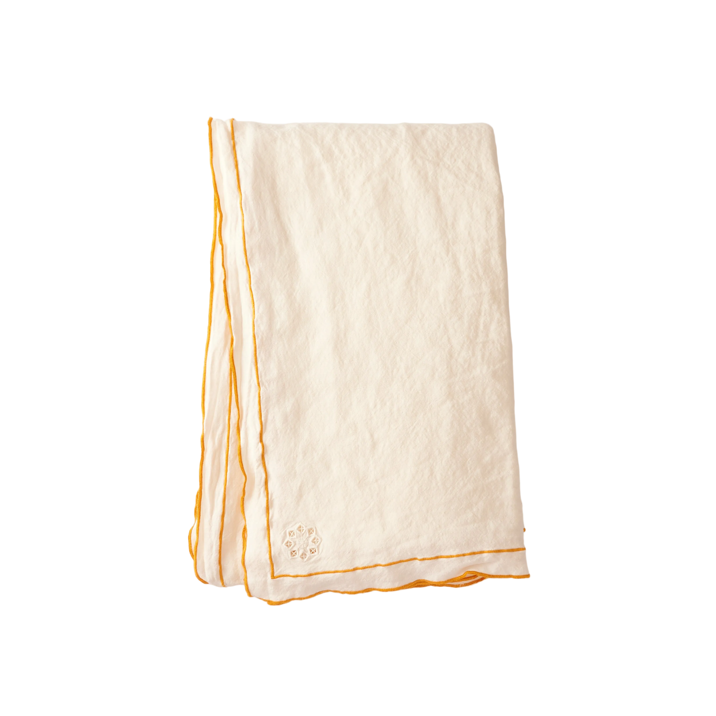 Day for Night Tablecloth Cream/Marigold