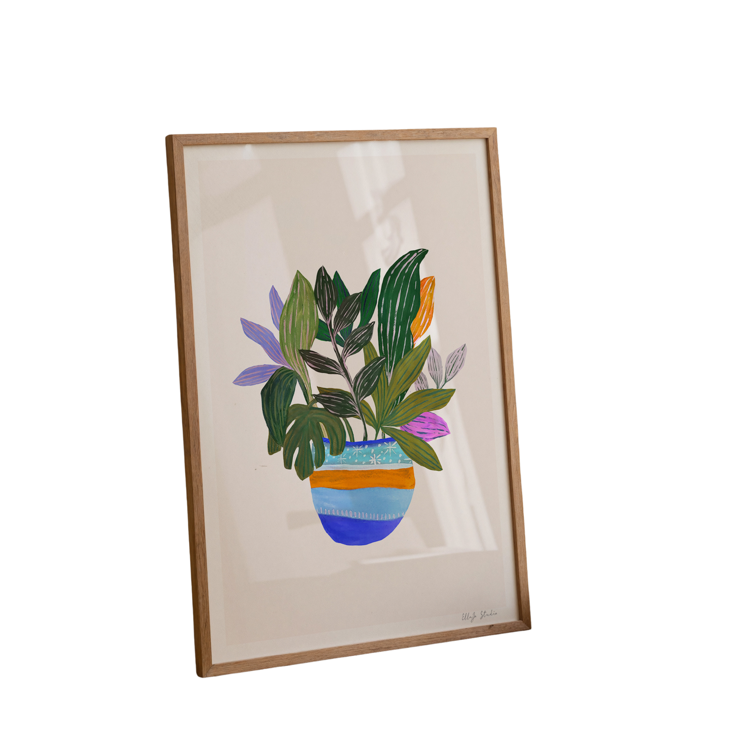 Botanical Bird of Paradise Limited Edition Print