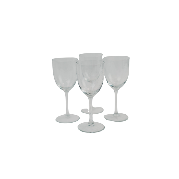 Four Detailed Wineglasses
