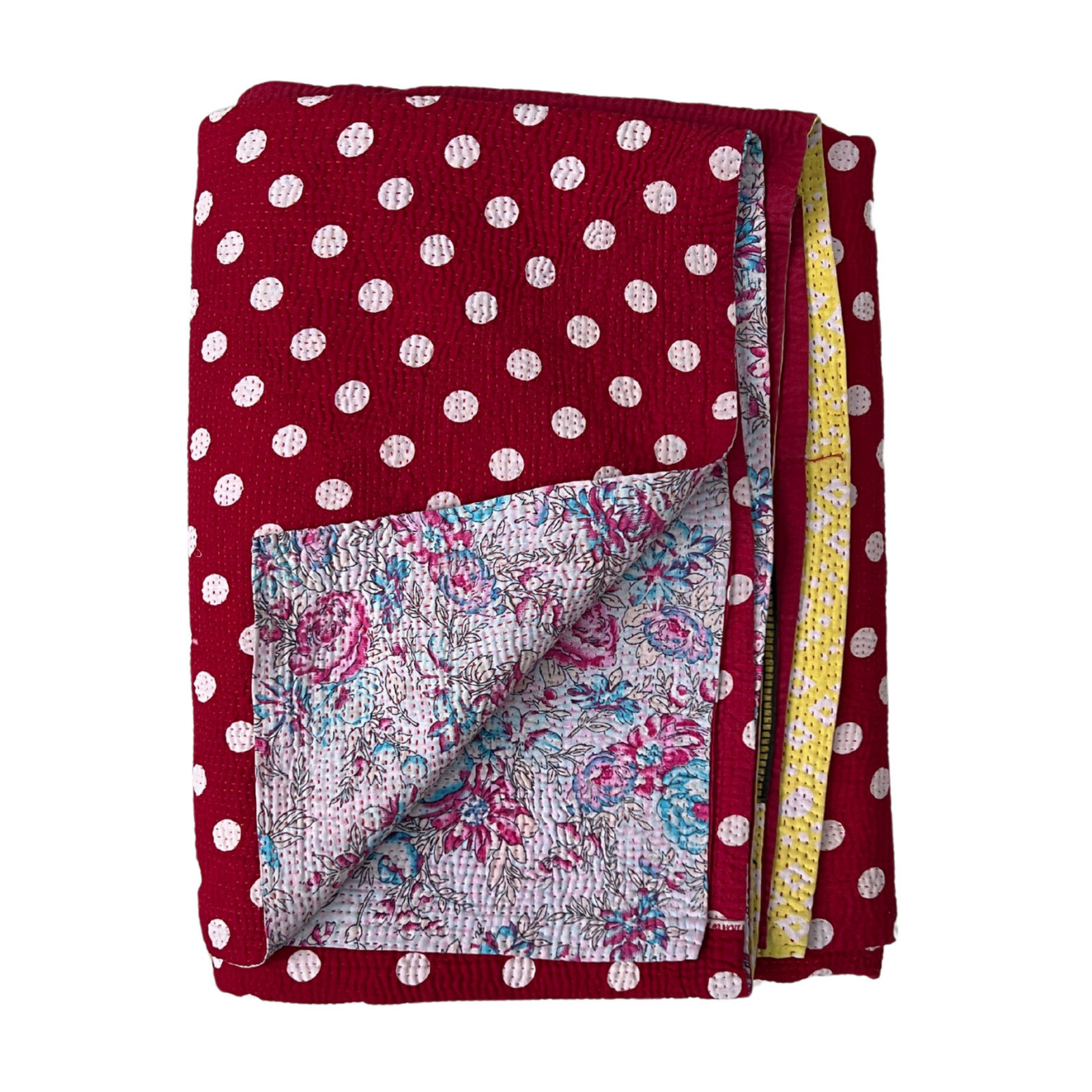 Midweight Kantha Quilt No. 750