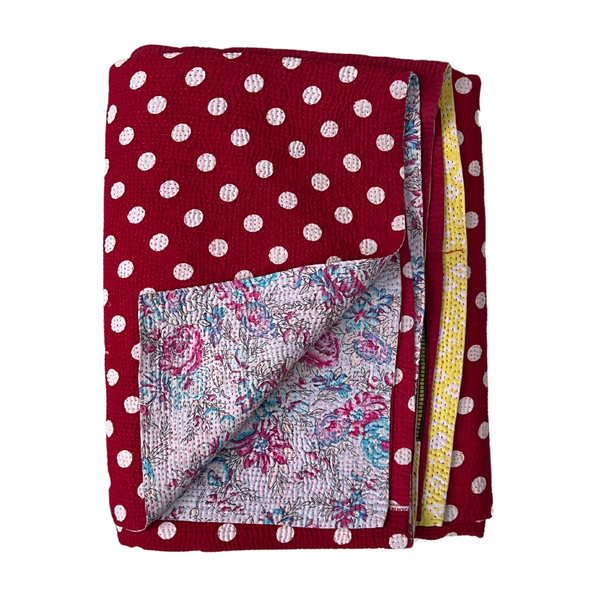 Midweight Kantha Quilt No. 750