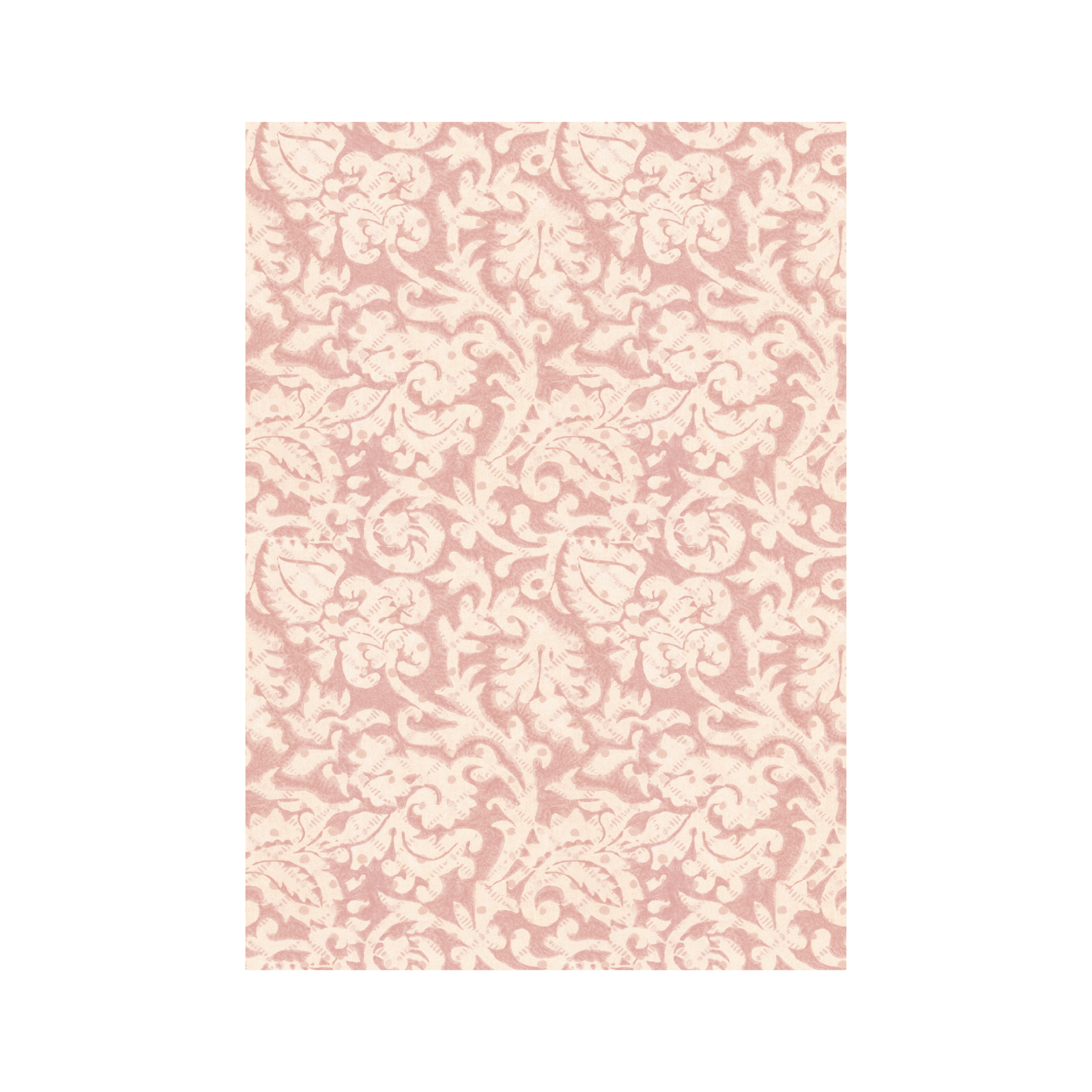 Huxley Wallpaper - Faded Madder