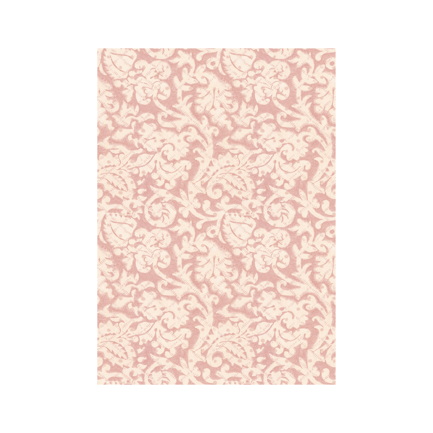 Huxley Wallpaper - Faded Madder