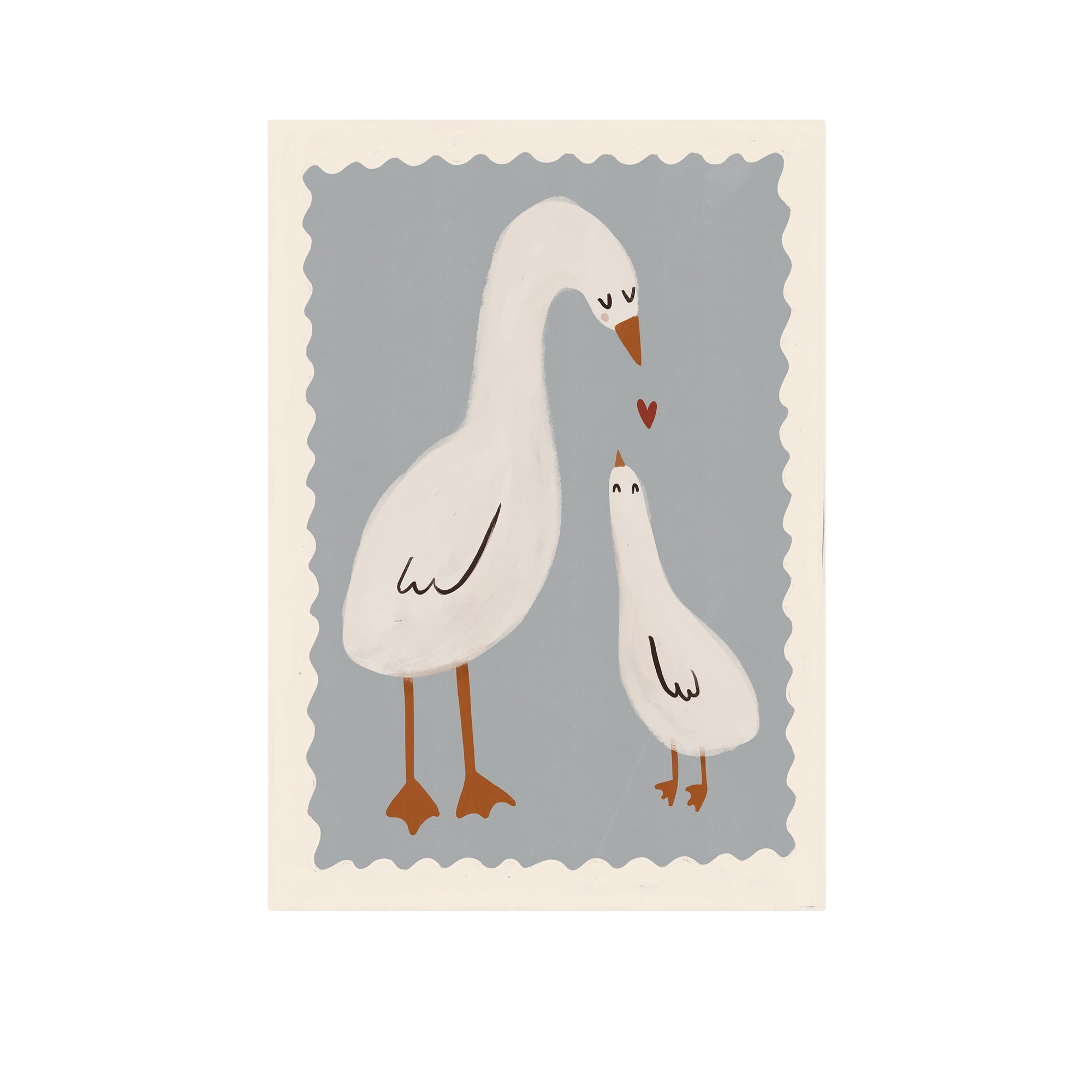 Mama Duck | Nursery Print | UNFRAMED