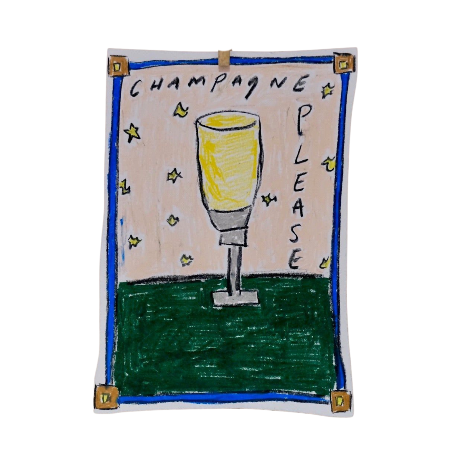 Champagne Please Artwork-