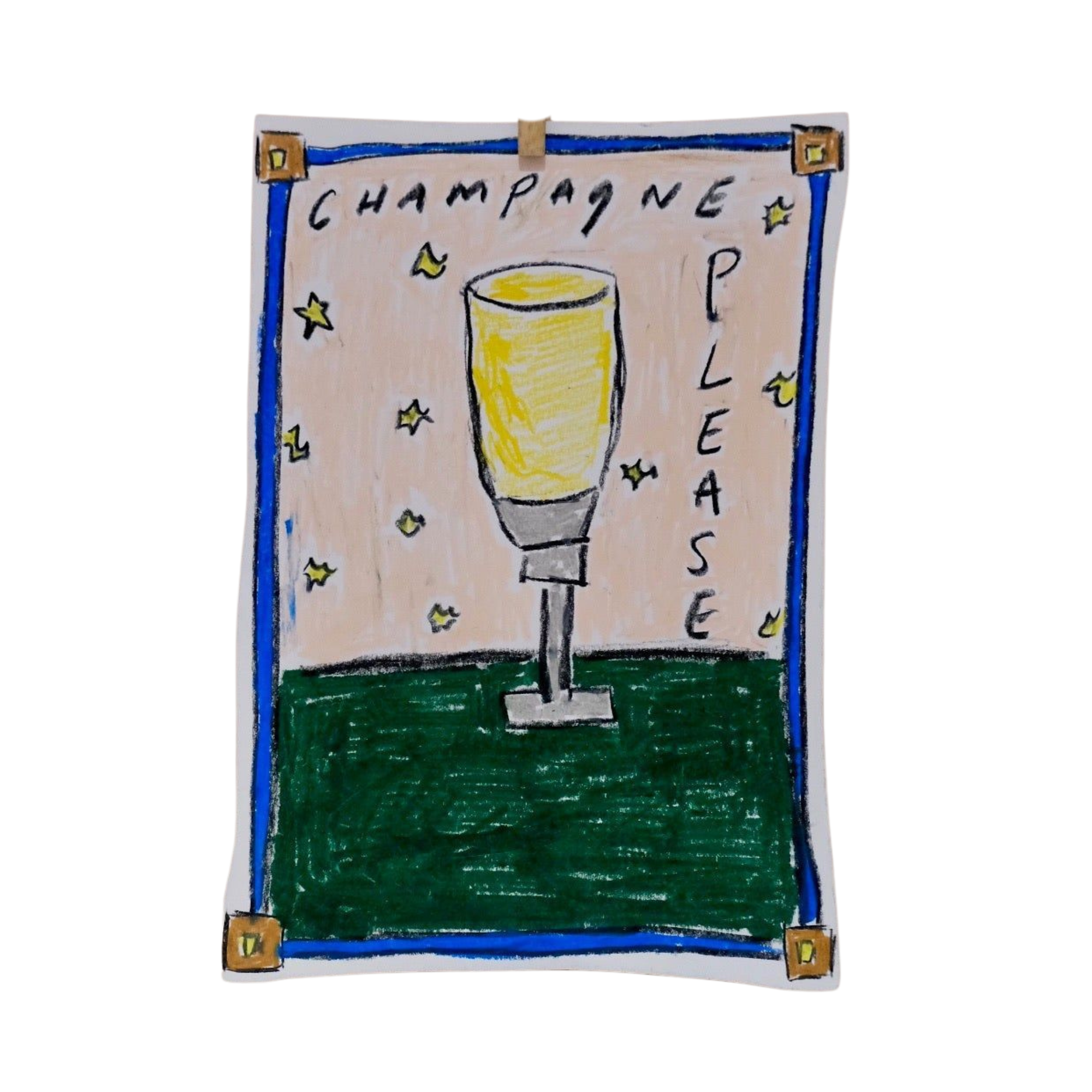 Champagne Please Artwork-
