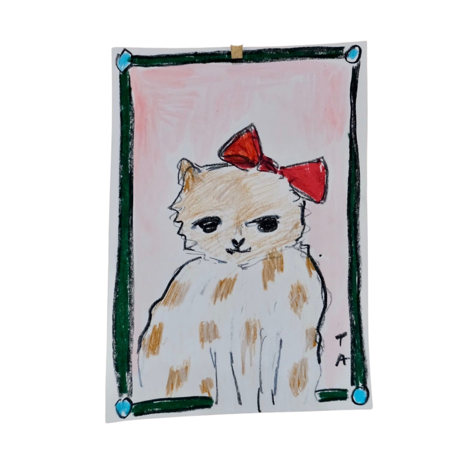 Cute Cat Artwork-