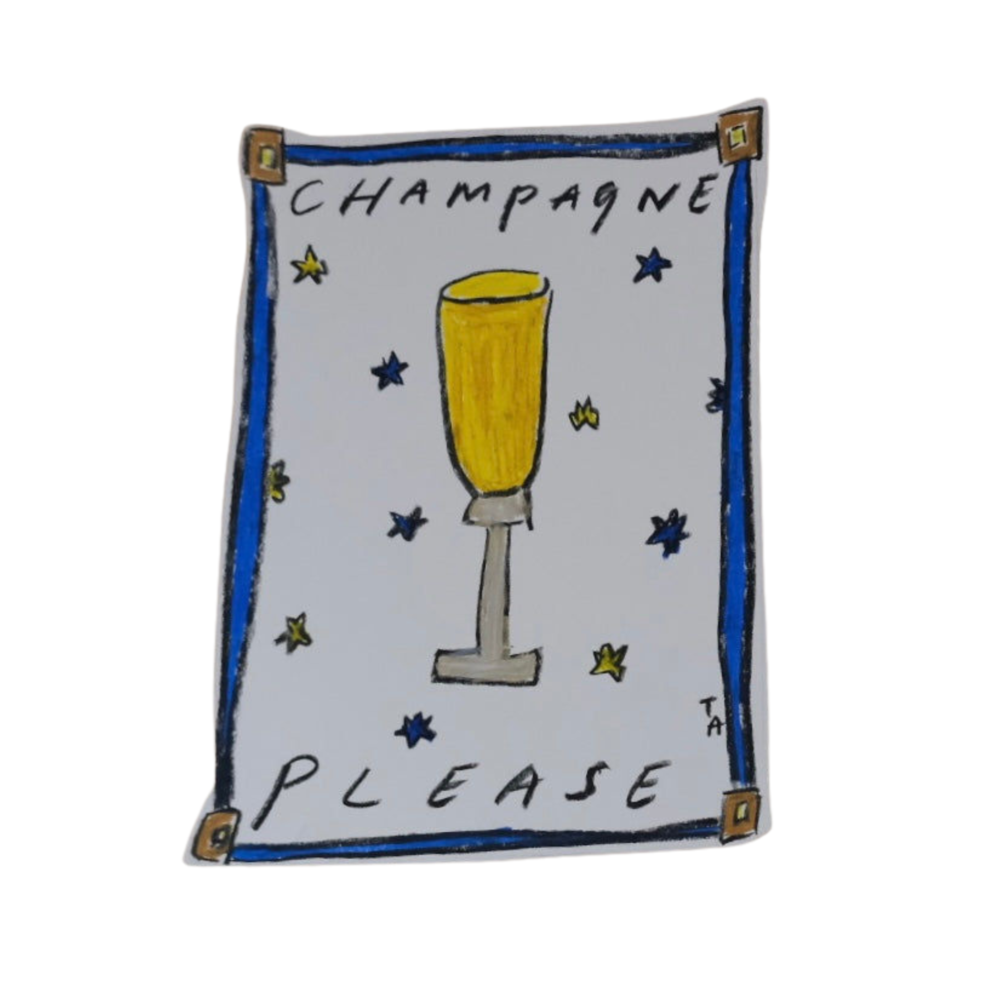 Champagne Please Artwork
