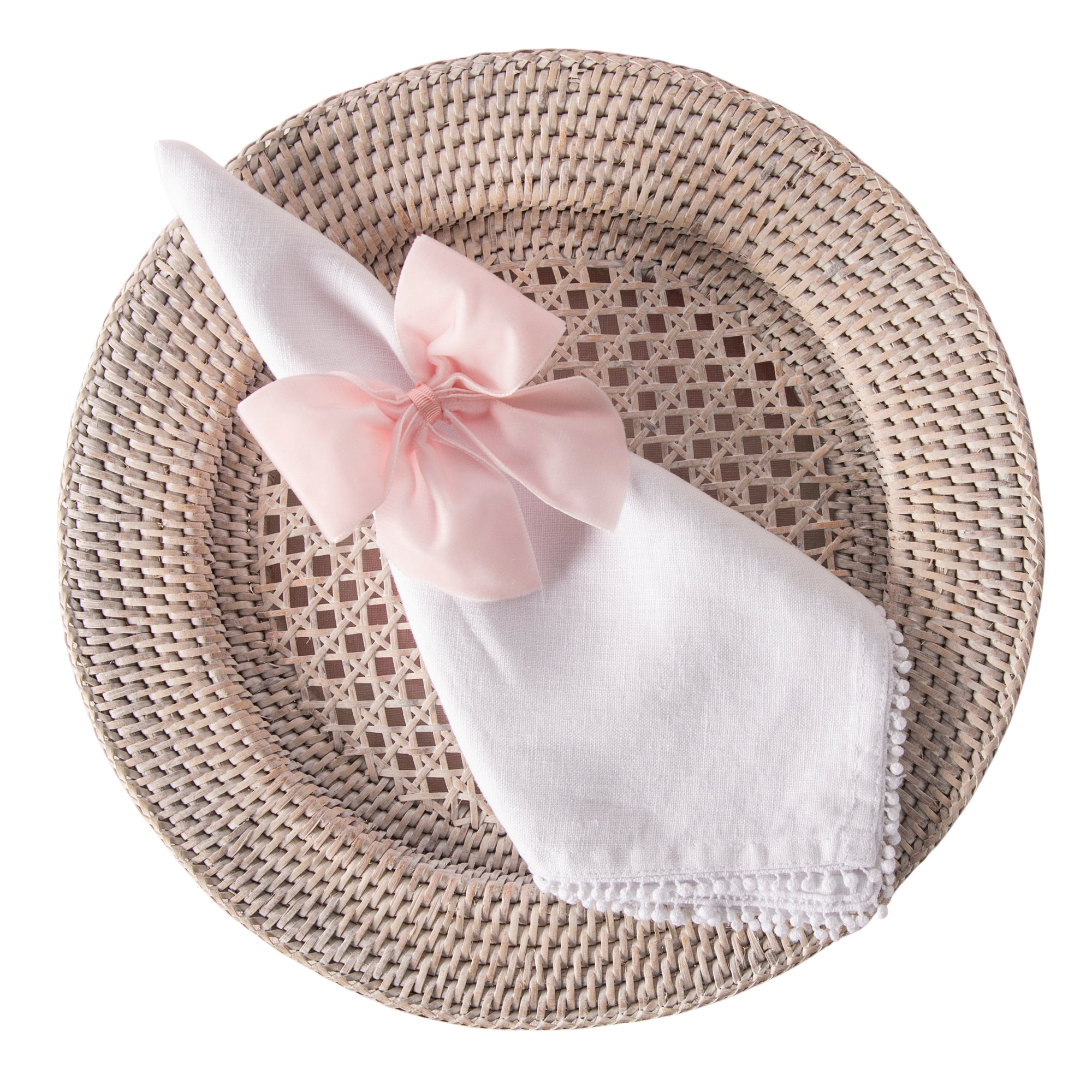Velvet Napkin Bows - Set of Four