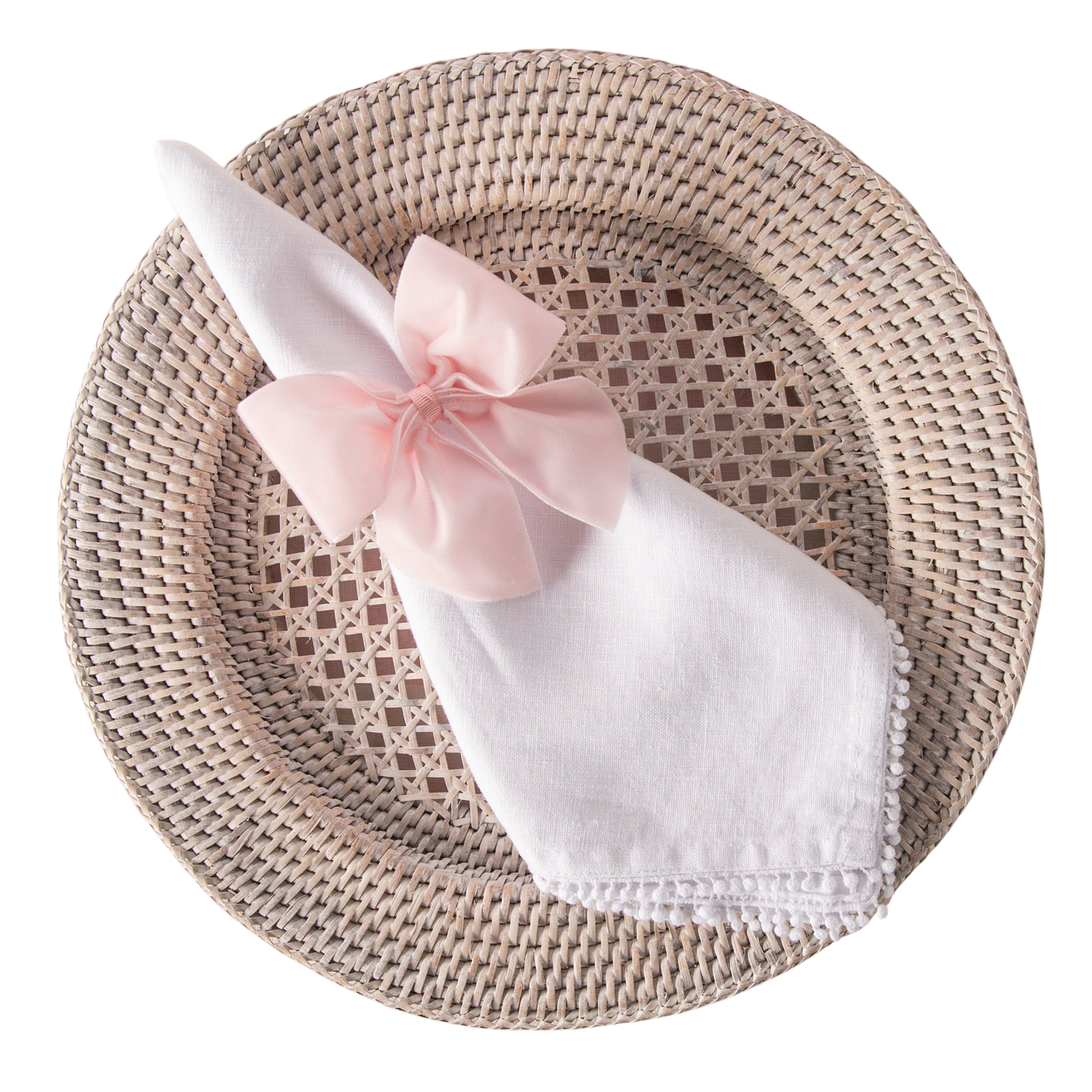 Velvet Napkin Bows - Set of Four