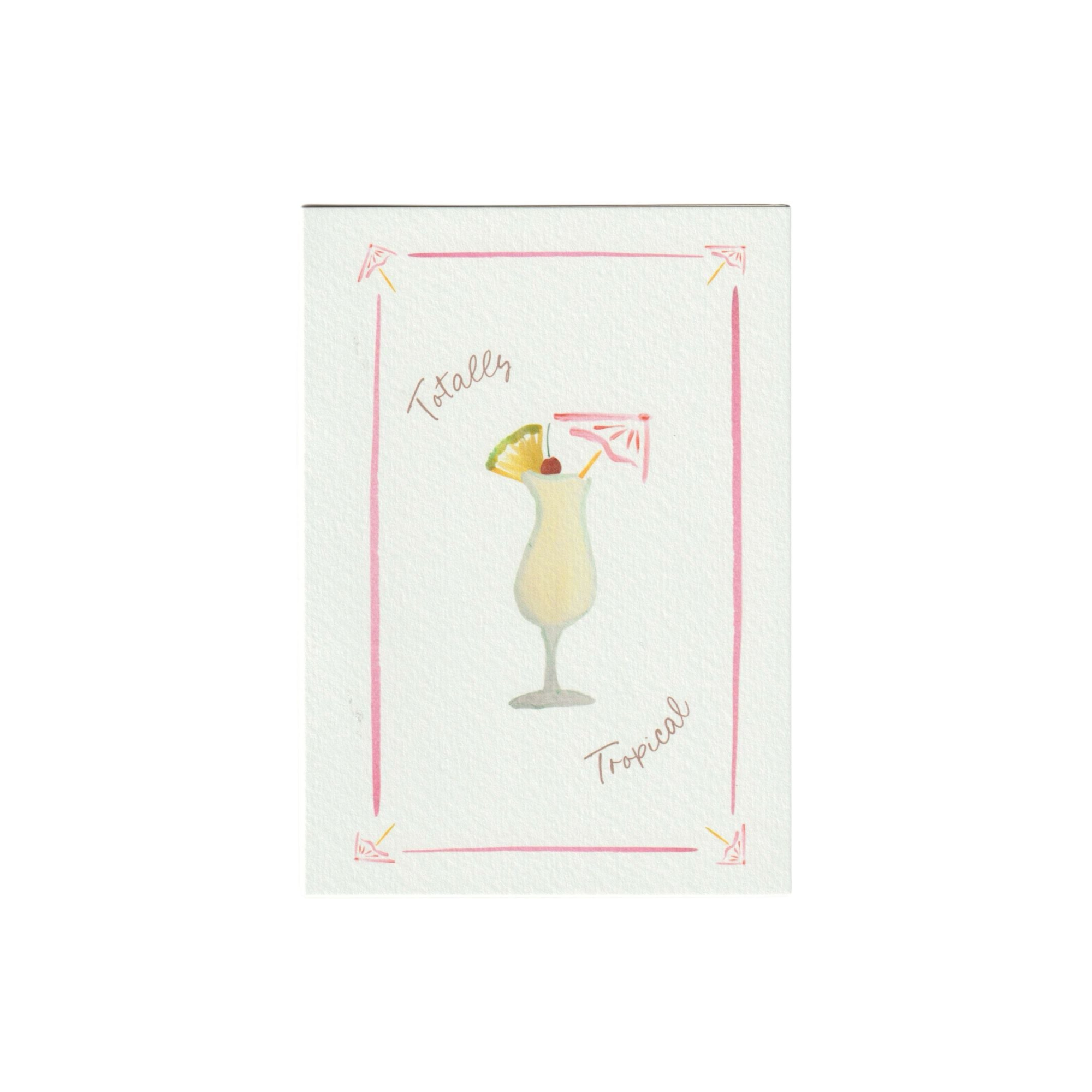 Totally Tropical Greetings Card